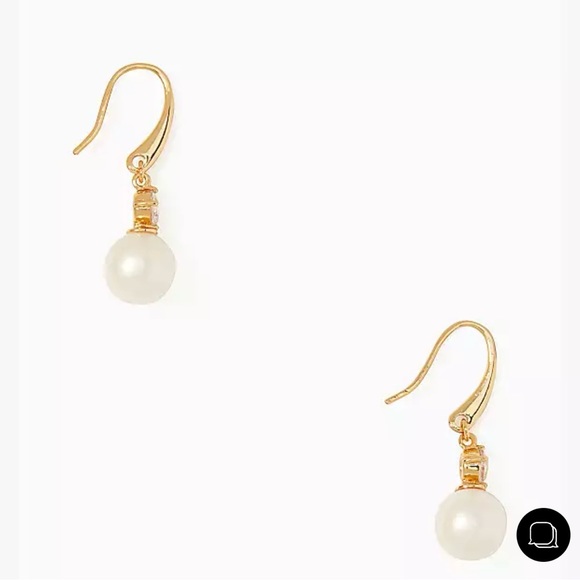 kate spade ♠️- “Pearls Of Wisdom Drop Earring”, NWT - Picture 2 of 2